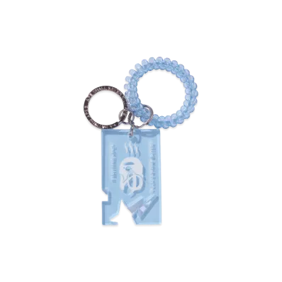 A BATHING APE SENTO Acryl Keychain "Blue"