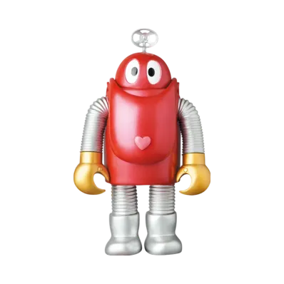 MEDICOM TOY "Toei Retro Sofvi Collection" -Ganbare!! Robocon- Robocon (Metallic Color)