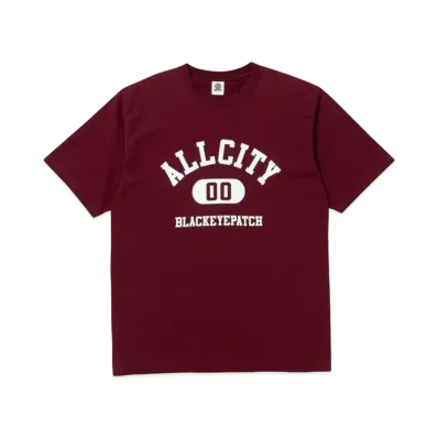 BlackEyePatch All City College Tee "Burgundy"