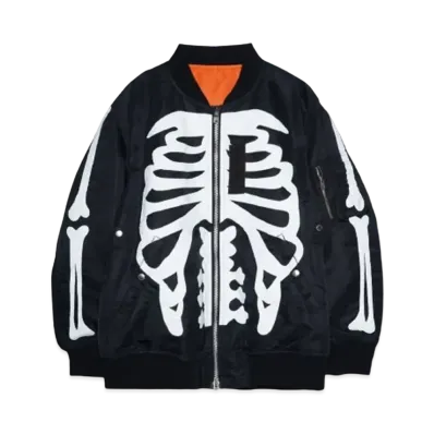 TAKAHIROMIYASHITATheSoloist. flight jacket. "BLACK x WHITE BONE"