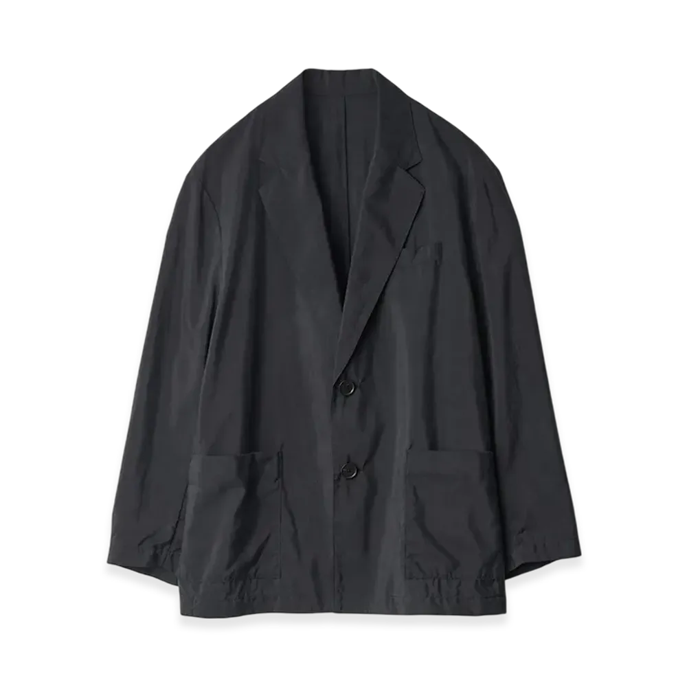 ssstein Silk/Nylon Single Breasted Jacket "Black"