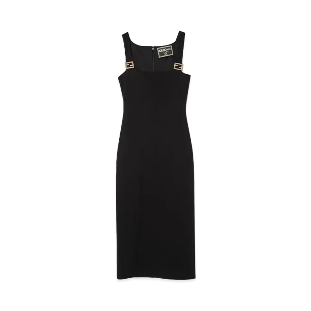 FENDI x Versace Fendace Midi Dress "Black"