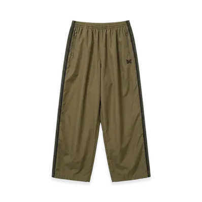 NEEDLES x STUDIOUS H.D. Track Pant - Nylon Polyester "Khaki"