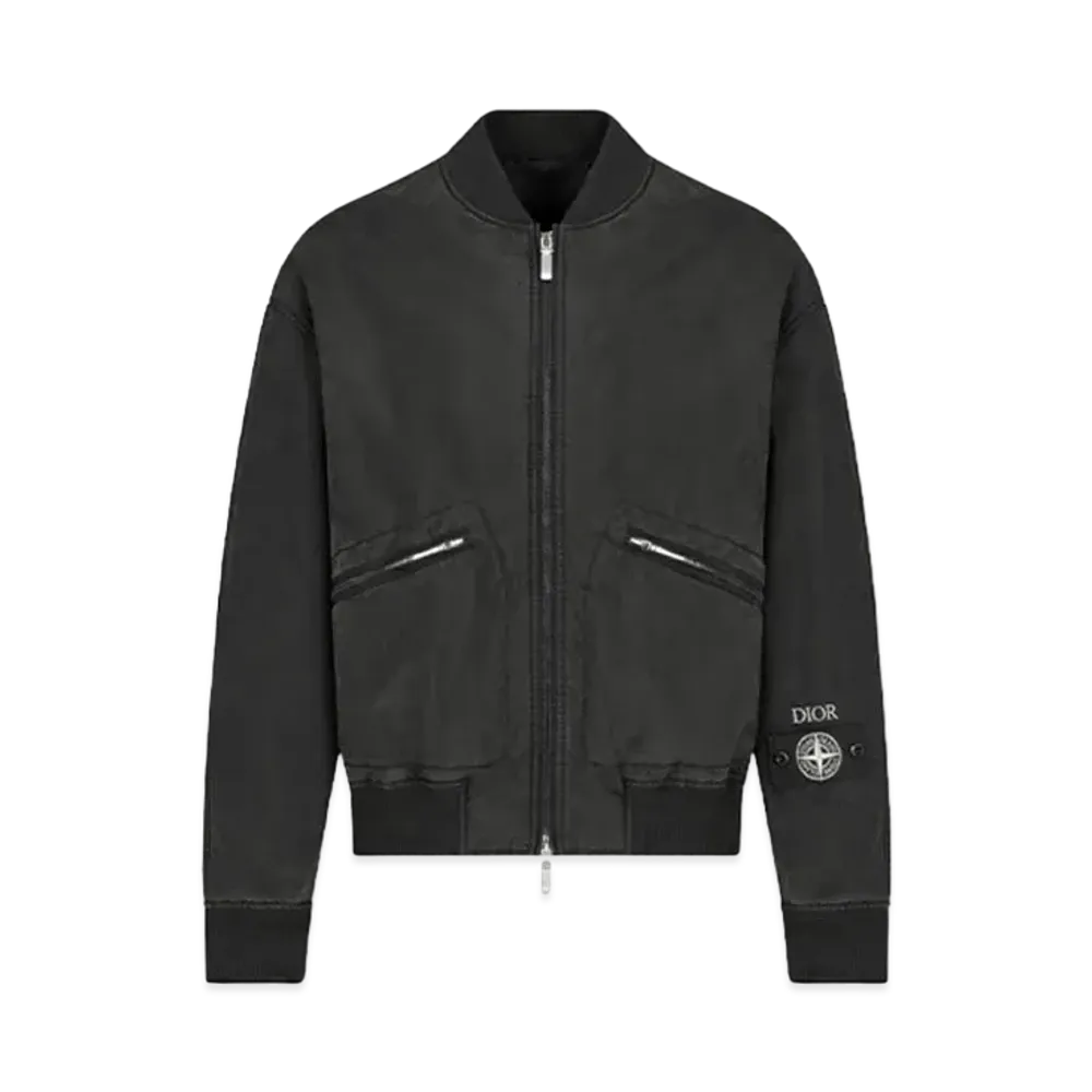 Dior x Stone Island Bomber Jacket "Black"