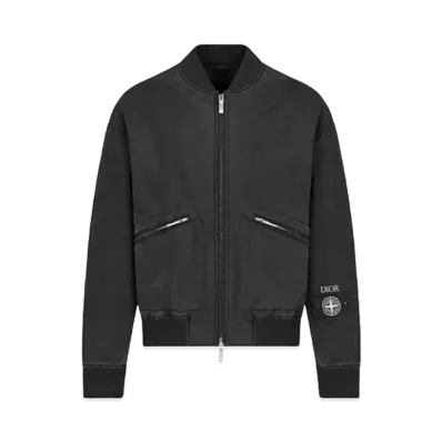 Dior x Stone Island Bomber Jacket "Black"