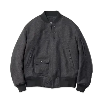 Uniqlo x Engineered Garments Pufftech Short Blouson (Heattech) "Dark Gray"