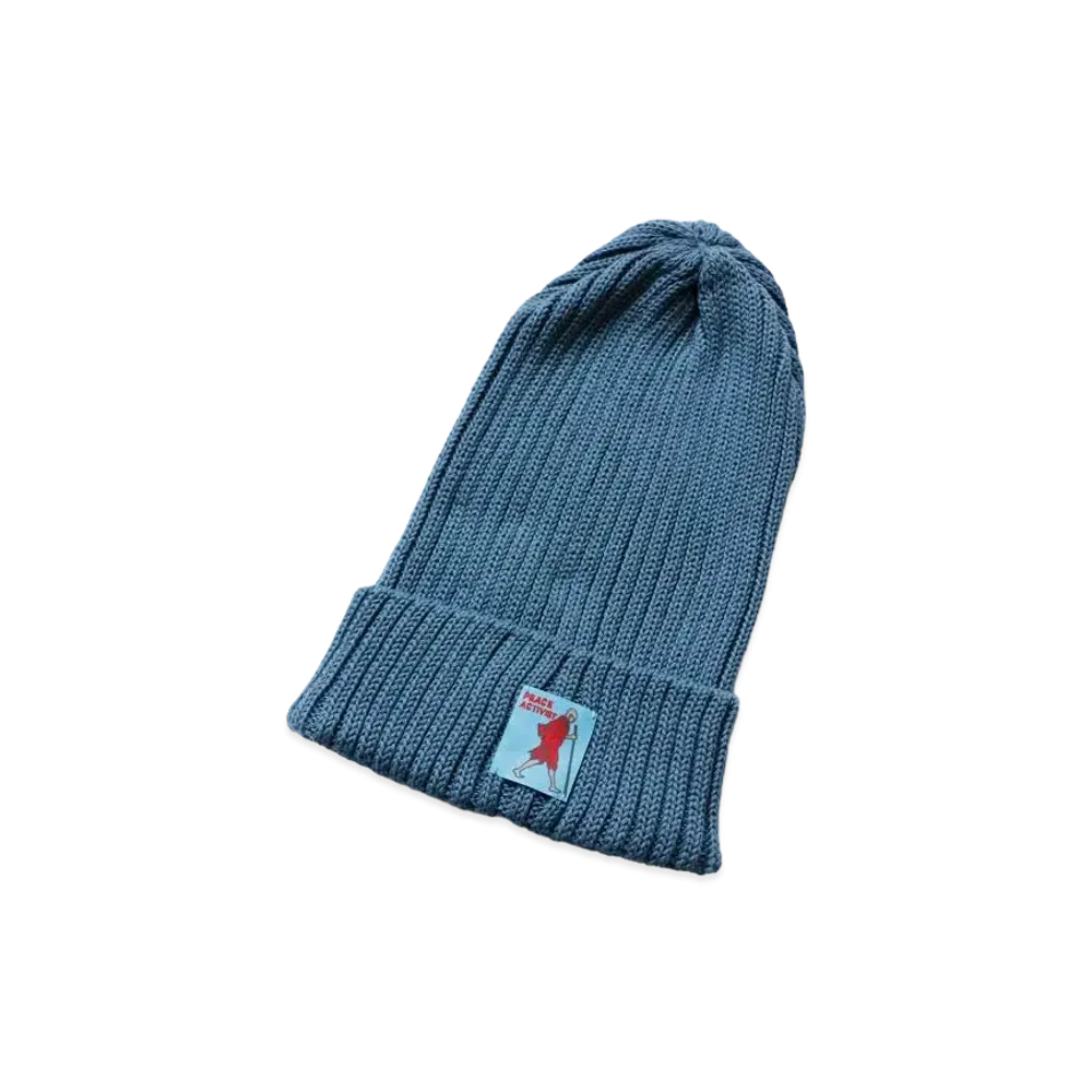 KAPITAL 5G Cotton Knit Cap "Blue"