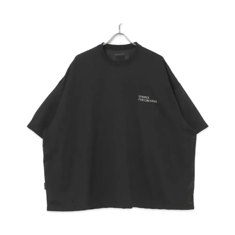 S.F.C / Stripes For Creative x URBS Super Big Ss Mesh Tee "Black"