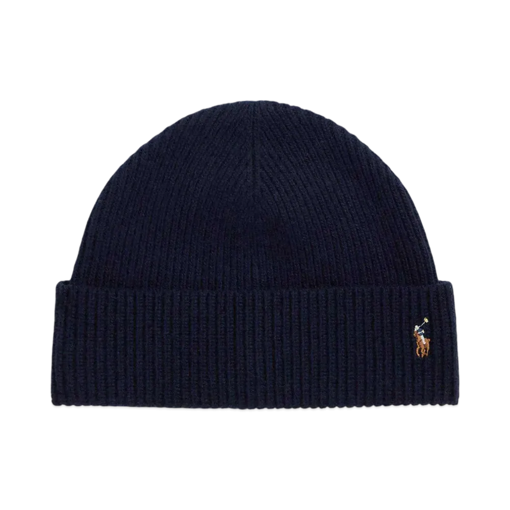 Polo Ralph Lauren Signature Pony Wool Blend Beanie "Blue"