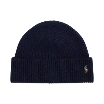 Polo Ralph Lauren Signature Pony Wool Blend Beanie "Blue"