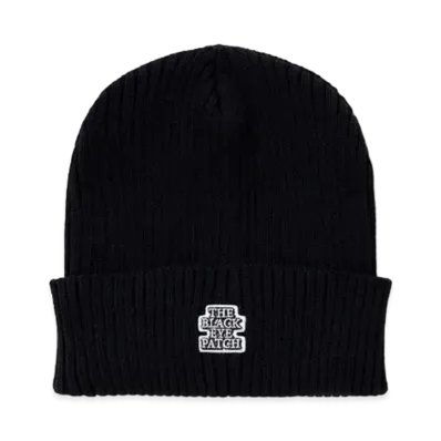 Blackeyepatch OG Label Beanie "Black"