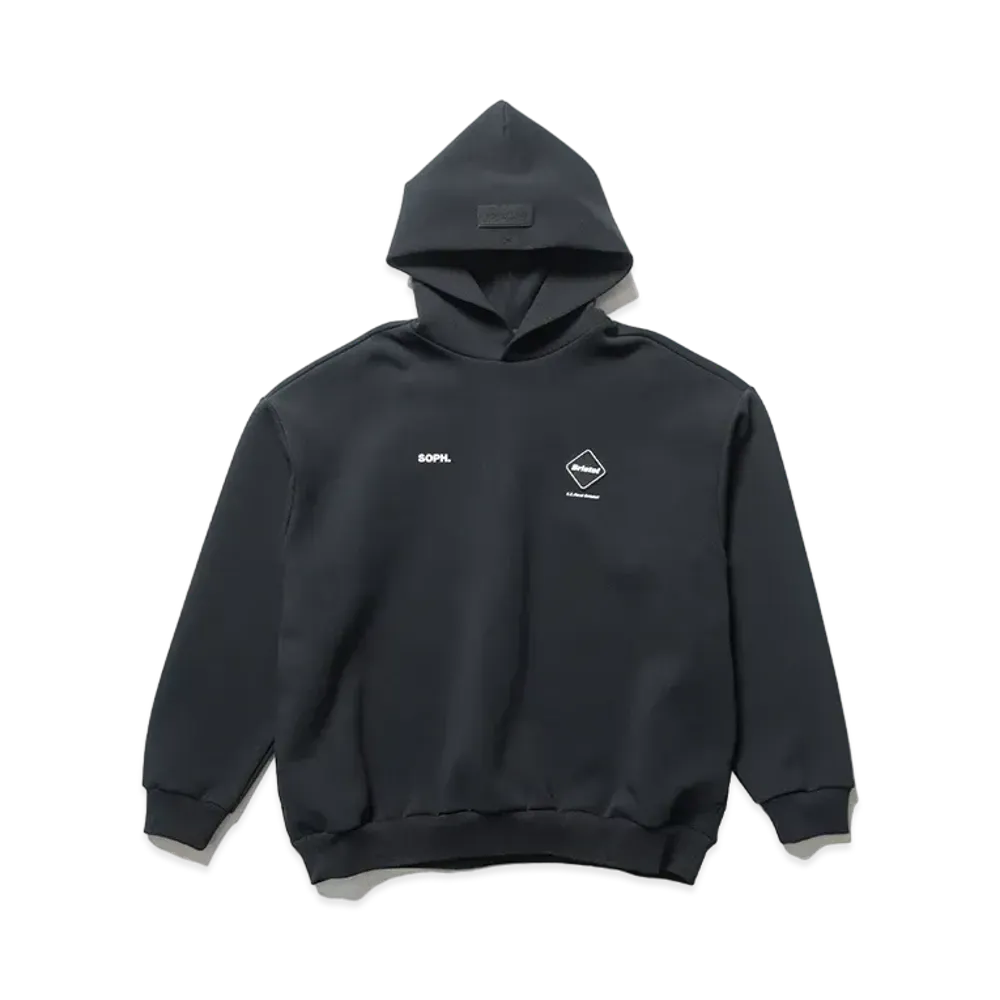 F.C.Real Bristol Tech Sweat Team Baggy Hoodie "Black"