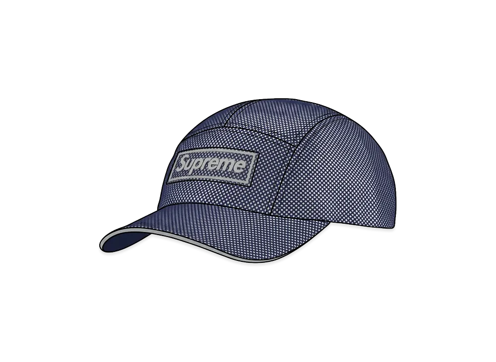 Supreme Metallic Mesh Camp Cap "Navy"