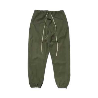 FEAR OF GOD ESSENTIALS Textured Nylon Trackpant "Black"