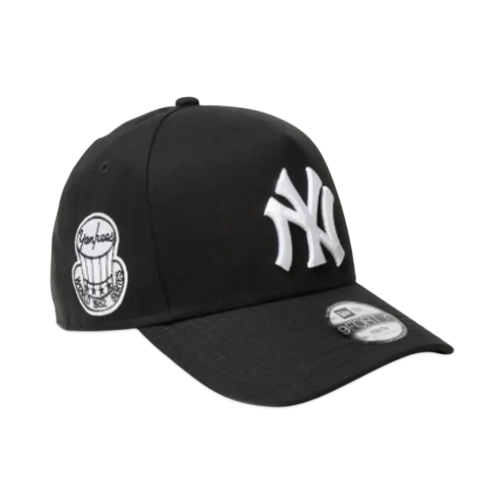 NEW ERA Youth 9Forty A-Frame Black & White New York Yankees Cooperstown "Black"