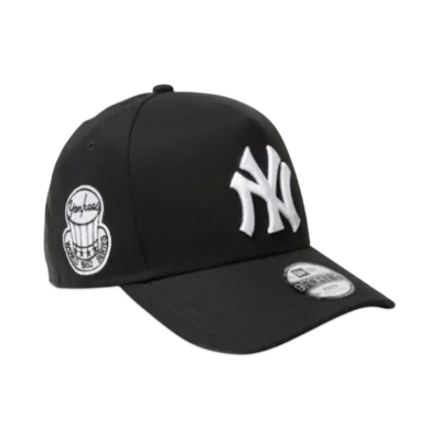 NEW ERA Youth 9Forty A-Frame Black & White New York Yankees Cooperstown "Black"