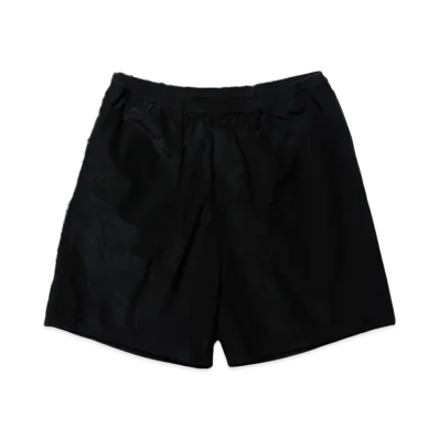 A.PRESSE Silk Taffeta Board Shorts "Black"
