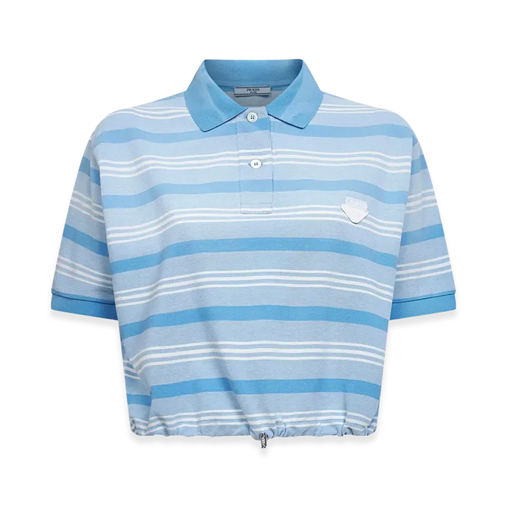 PRADA Women's Polos "Lightblue"