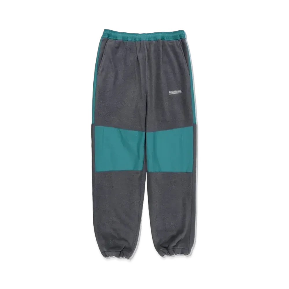 WIND AND SEA Fishnet Recycled Nylon Fleece Pants "Sea Foam"