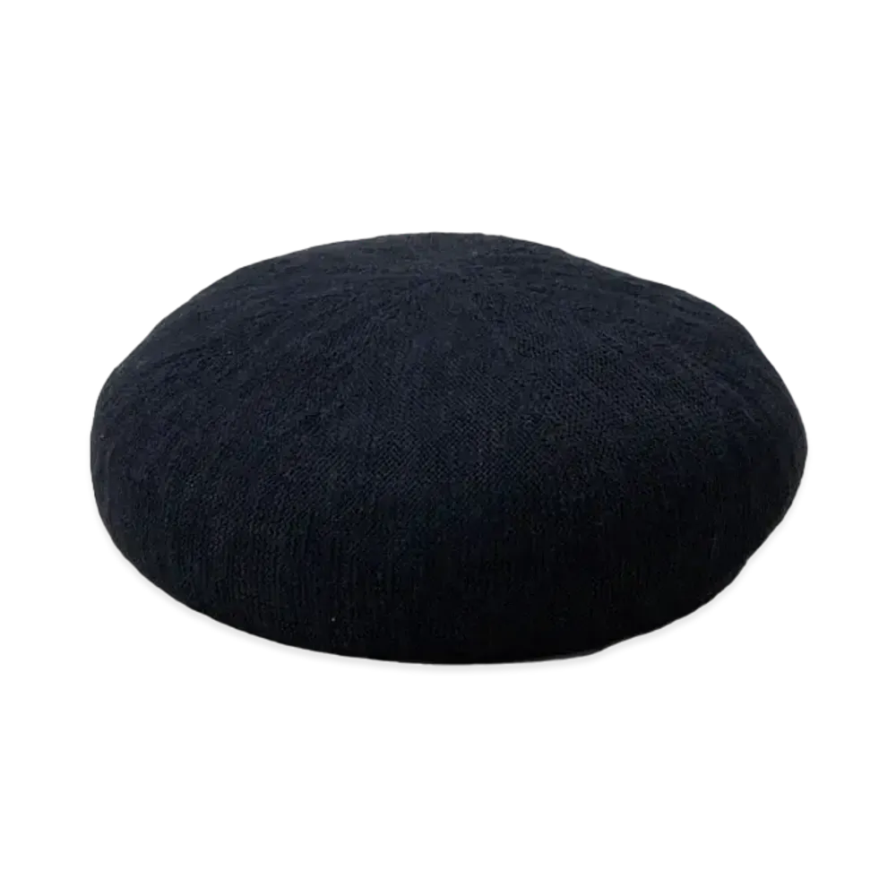 NEIGHBORHOOD Summer Beret "Black"