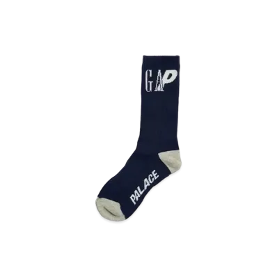 PALACE x Gap Crew Socks "Navy"