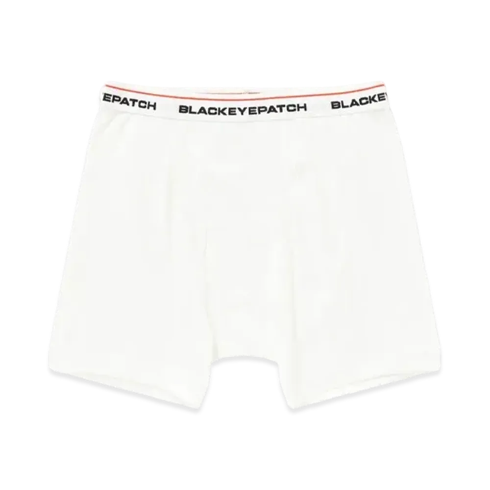 Black Eye Patch Basic Boxers "White"