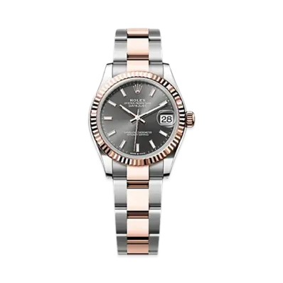 ROLEX Datejust 31mm Oystersteel & Everose Gold 278271 "Slate"