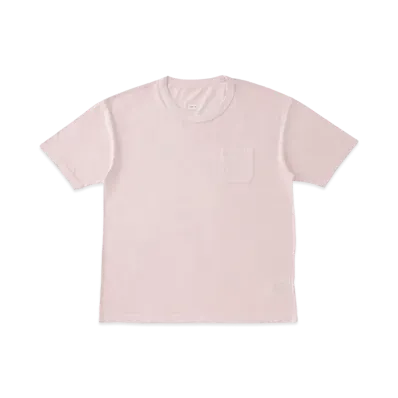 visvim JUMBO TEE S/S (VEGGIE DYE) "Pink"