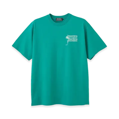 HYSTERIC GLAMOUR Good Bad Girls T-Shirt "Green"