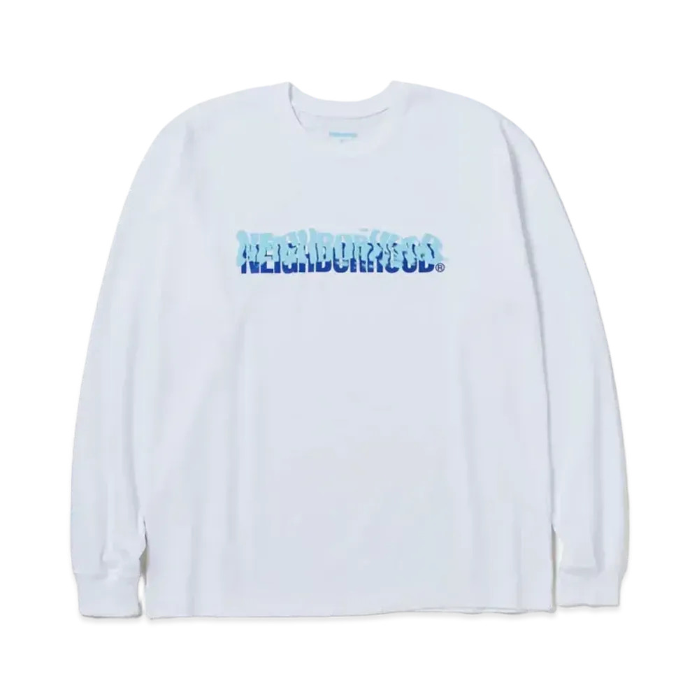 NEIGHBORHOOD NH . Tee LS-11 "White"