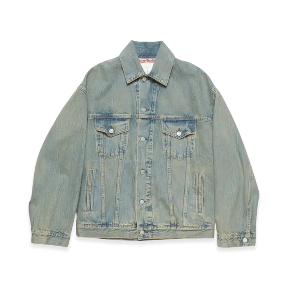 Acne Studios Denim Jacket Oversized Fit "Blue/Beige"