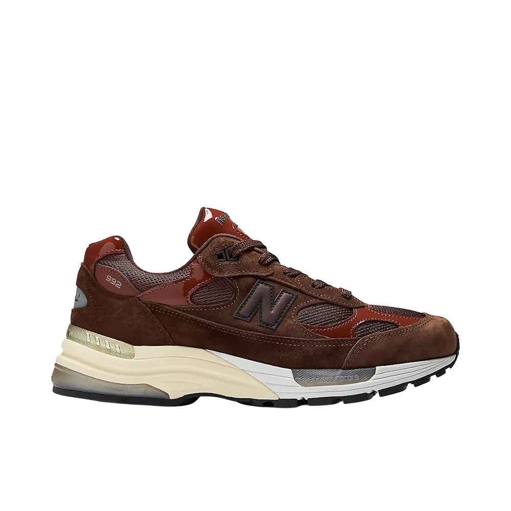 Amine × New Balance 992 Made in USA "Outdoor School"