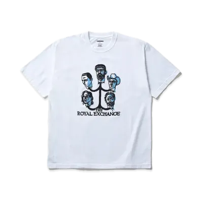 NEIGHBORHOOD x The Royal Exchange Tee SS "White"