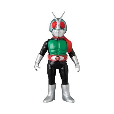 MEDICOM TOY "Toei Retro Sofvi Collection" -Masked Rider- Kamen Rider New No. 1 (Double Rider Color Ver.)