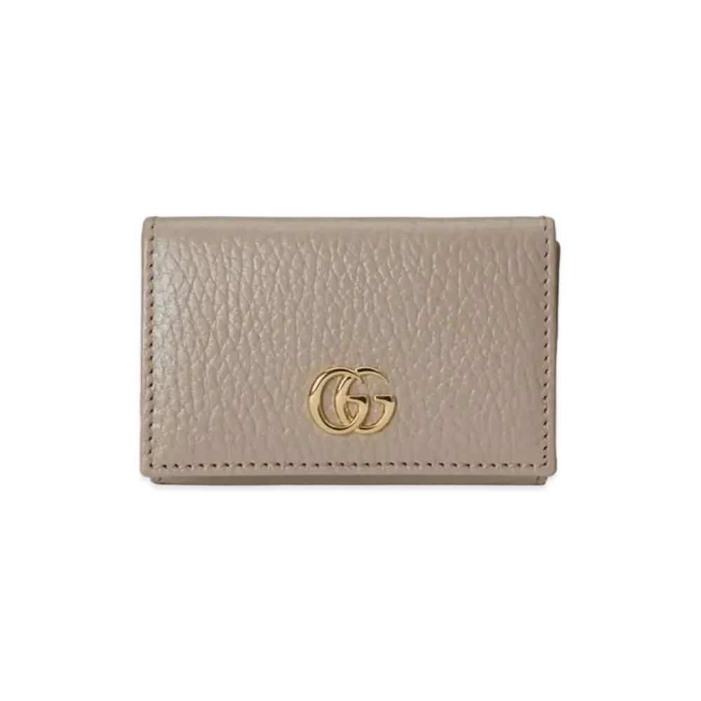 GUCCI GG Marmont Wallet "Beige/Light Yellow"