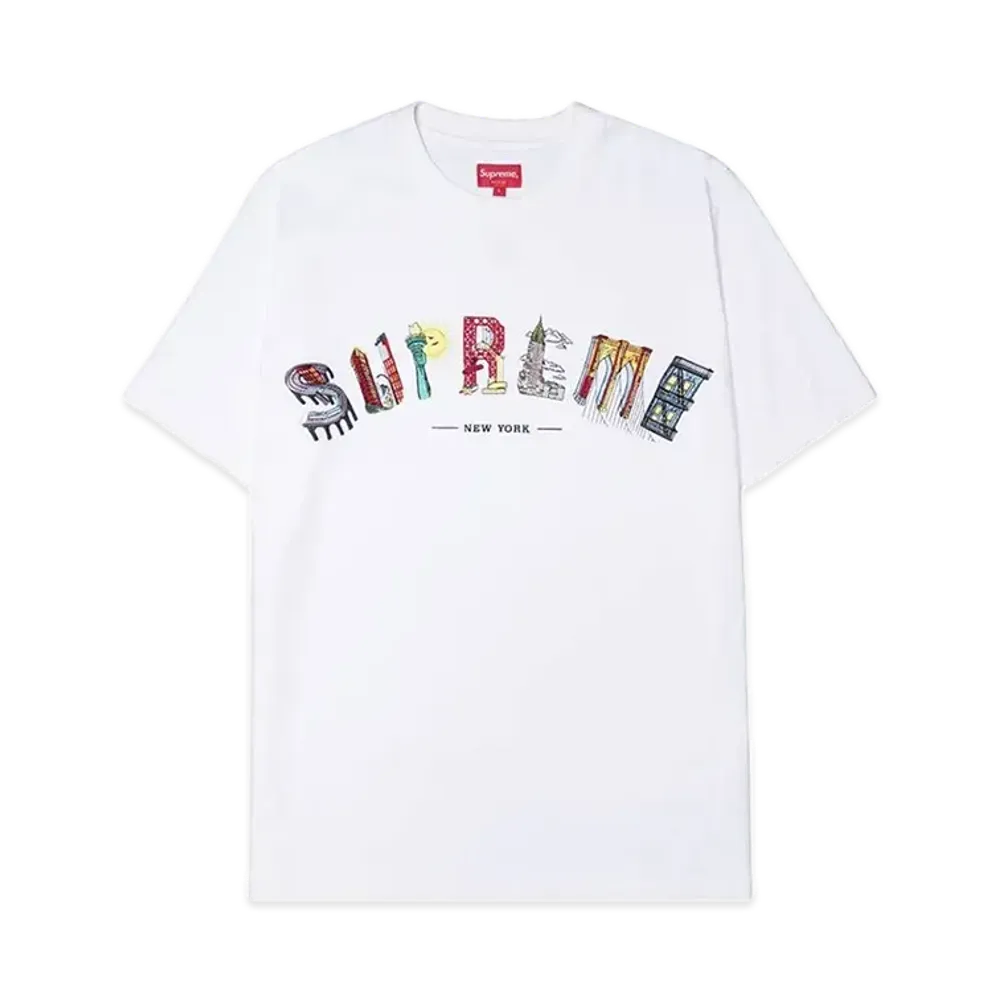 Supreme City Arc Tee "White"