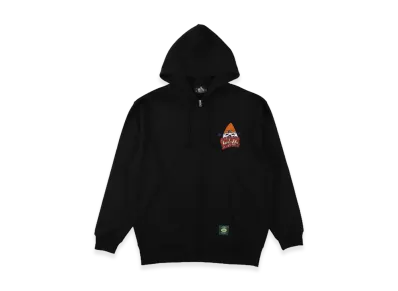 WIND AND SEA x Parappa The Rapper 96 Zip Up Hoodie "Black"