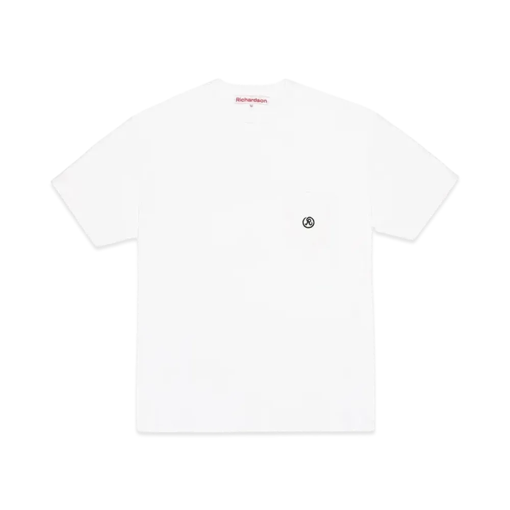 Richardson Pocket T-Shirt "White"
