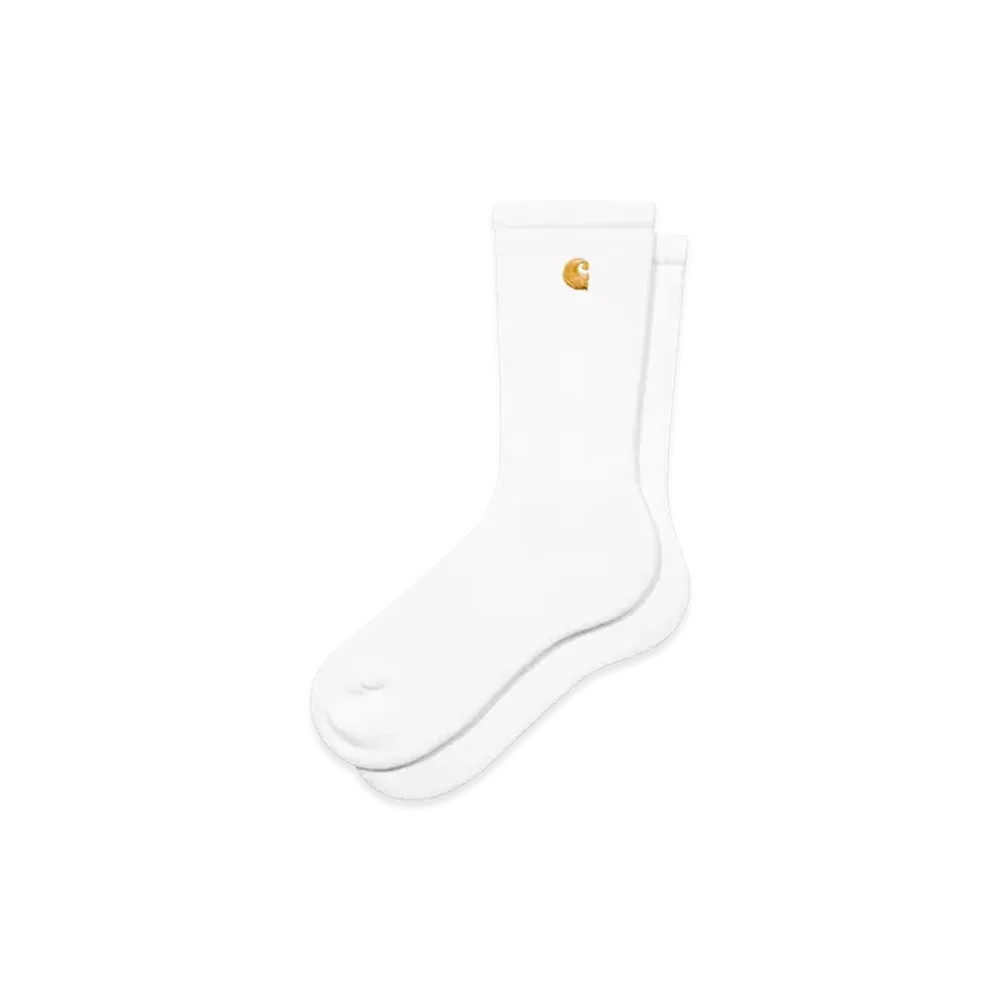 Carhartt WIP Chase Socks "White/Gold"
