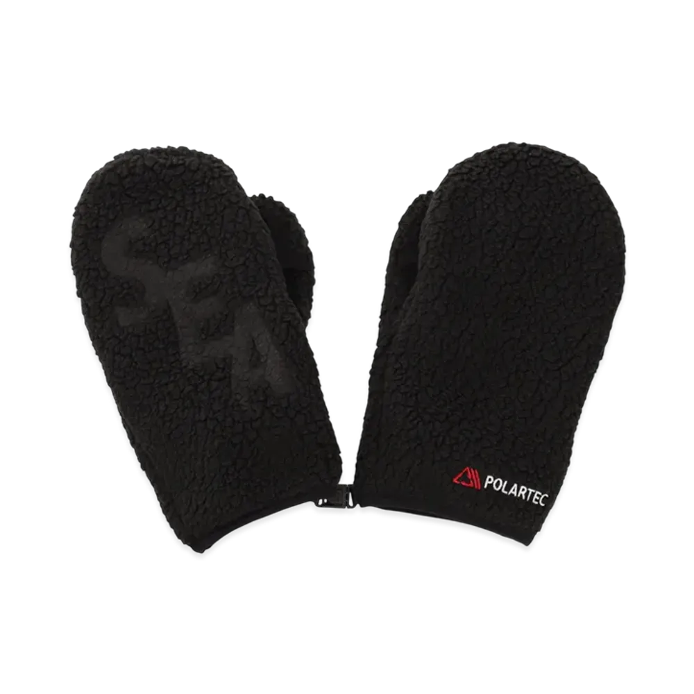 WIND AND SEA Polartec Thermal Boa Fleece Miton "Black"