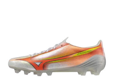 Mizuno α 3 Elite "White/Orange/Yellow"