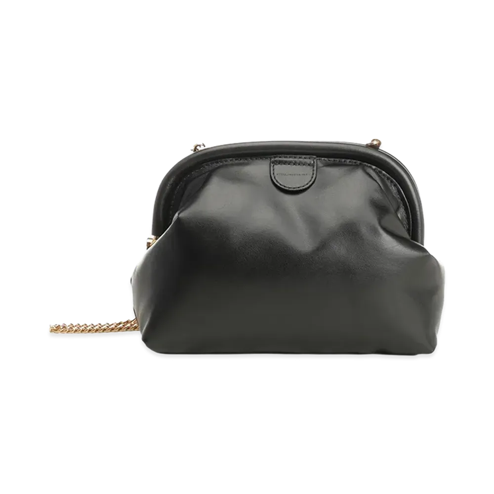 STELLA McCARTNEY Women's Falabella Soft Clutch "Black"