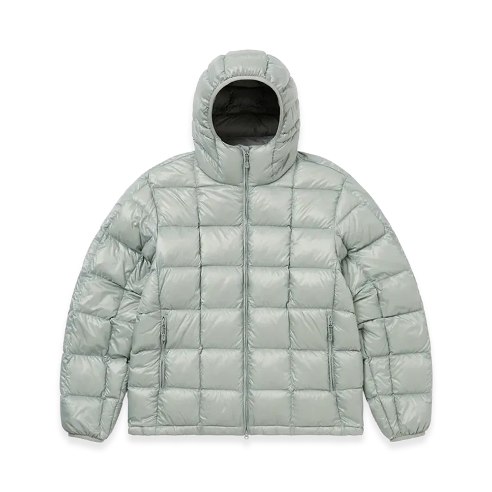 thisisneverthat Weather Gear Pertex VIK Hooded LT Down Jacket "Mint Grey"