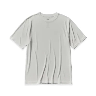 Graphpaper Bamboo Rayon Smooth S/S Crew Neck Tee "Natural"