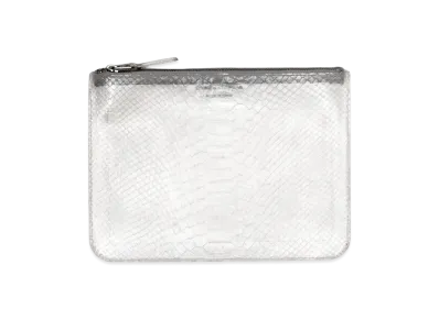 COMME des GARCONS Zip Pouch "White"