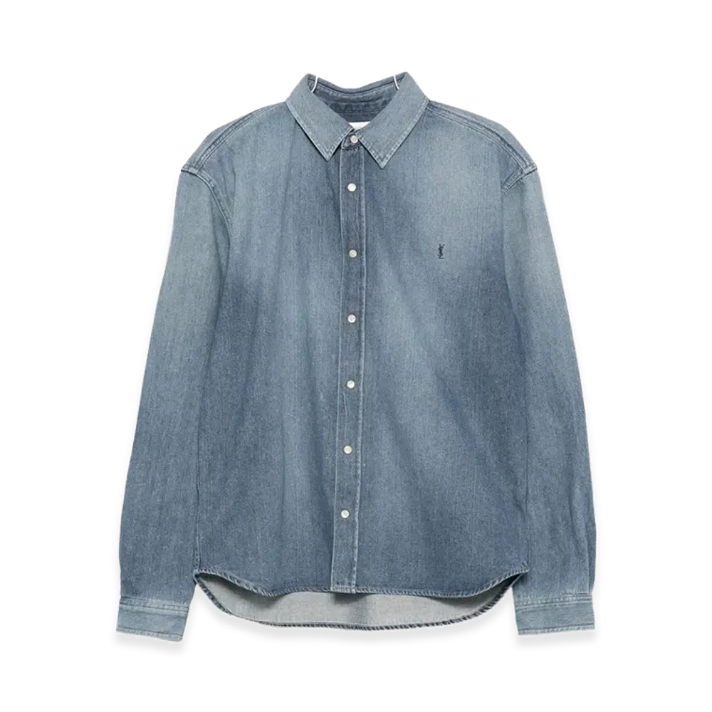Saint Laurent Colorado Shirt Cassa "Blue"