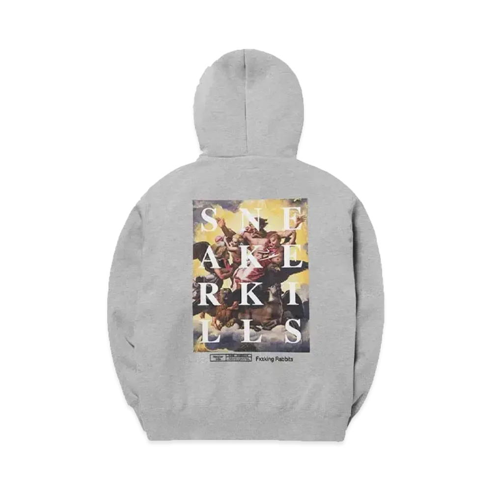 SNKRDUNK collaboration with #FR2 Angel Hoodie "Gray"