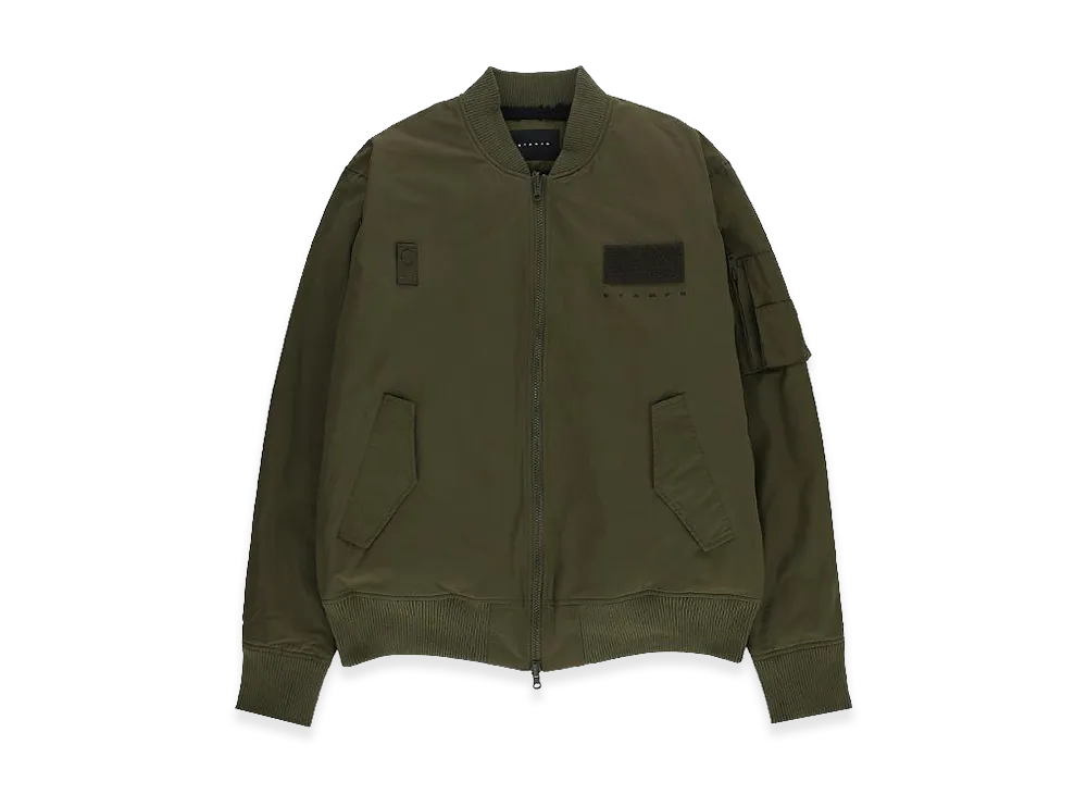 STAMPD Travel Bomber Jacket "Olive"