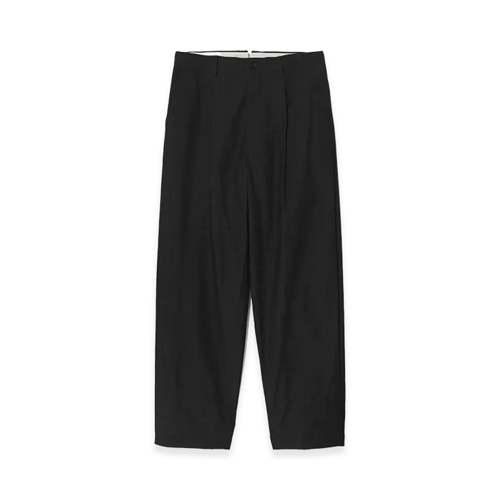 UNDERCOVER Linen Ramie Blend Cotton Pants "Charcoal"