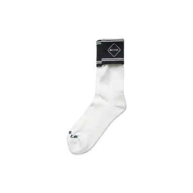 F.C.Real Bristol Cuff Socks "Off White"
